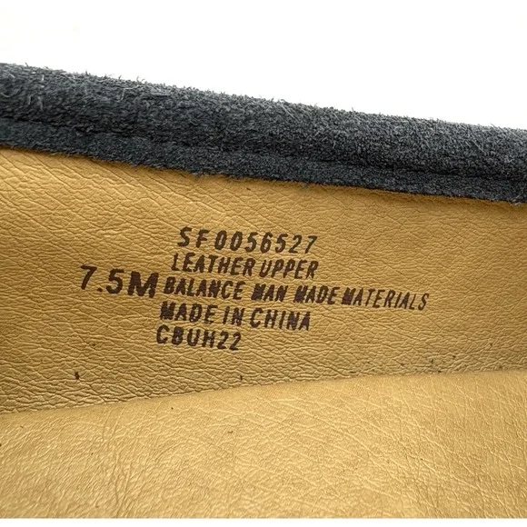 SOFFT Cassia Heel Women's Size 7.5 M Navy Suede Leather Loafer Comfort Shoe - Picture 4 of 8